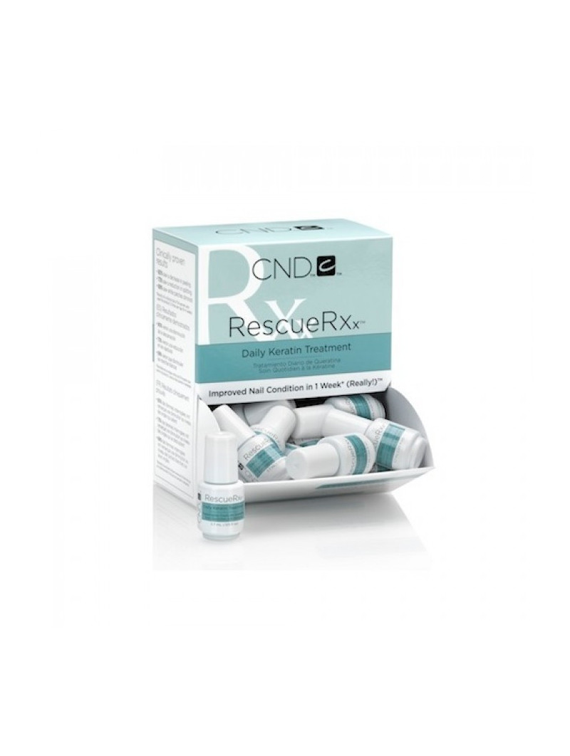 CND RescueRXx Daily Keratin Treatment Mini with Display Box